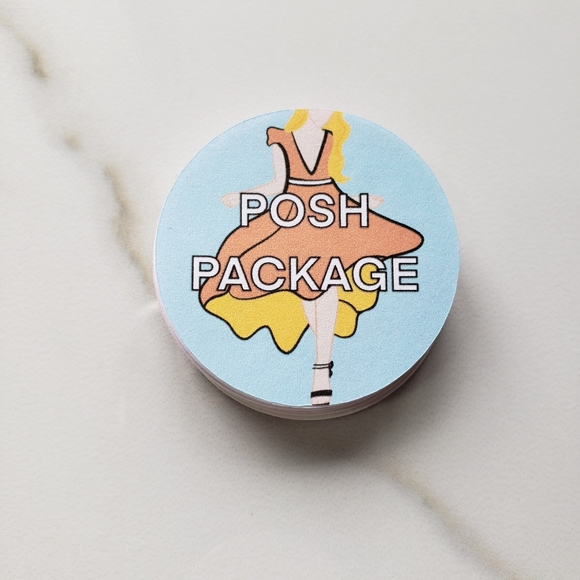 Poshmark Posh Package Thank You Packaging Stickers - Picture 5 of 8